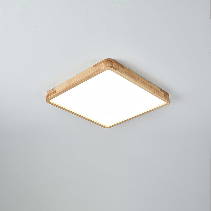 Wooden Flush Mount Ceiling Light | Stornfield