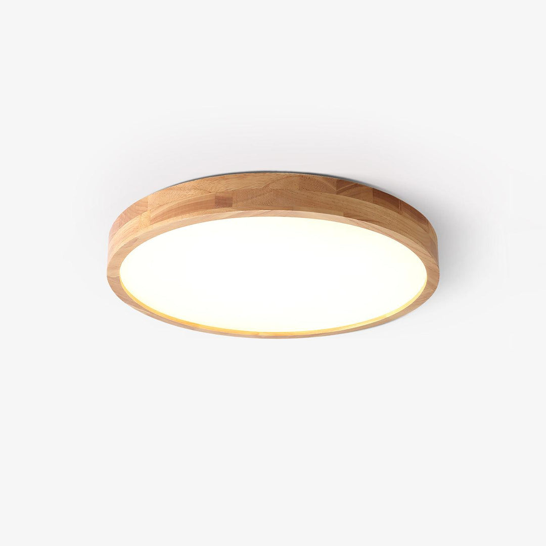 Wooden Flush Mount Ceiling Light | Stornfield