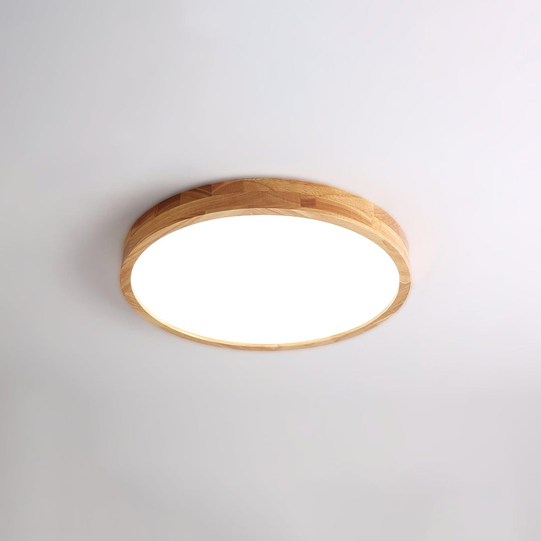 Wooden Flush Mount Ceiling Light | Stornfield