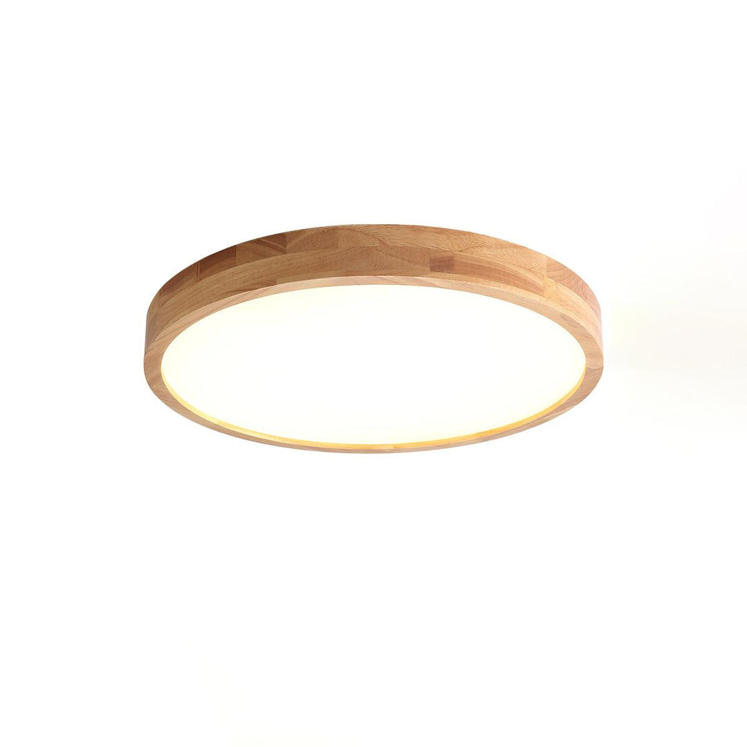 Wooden Flush Mount Ceiling Light | Stornfield