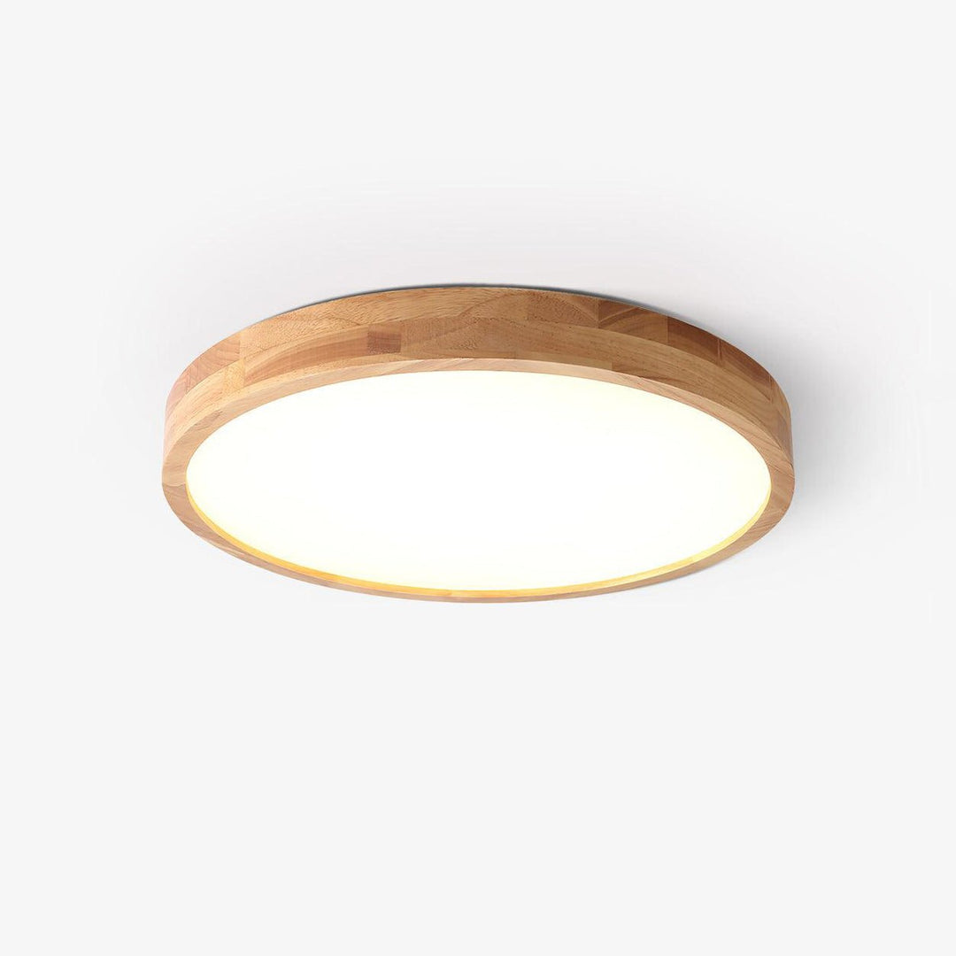 Wooden Flush Mount Ceiling Light | Stornfield