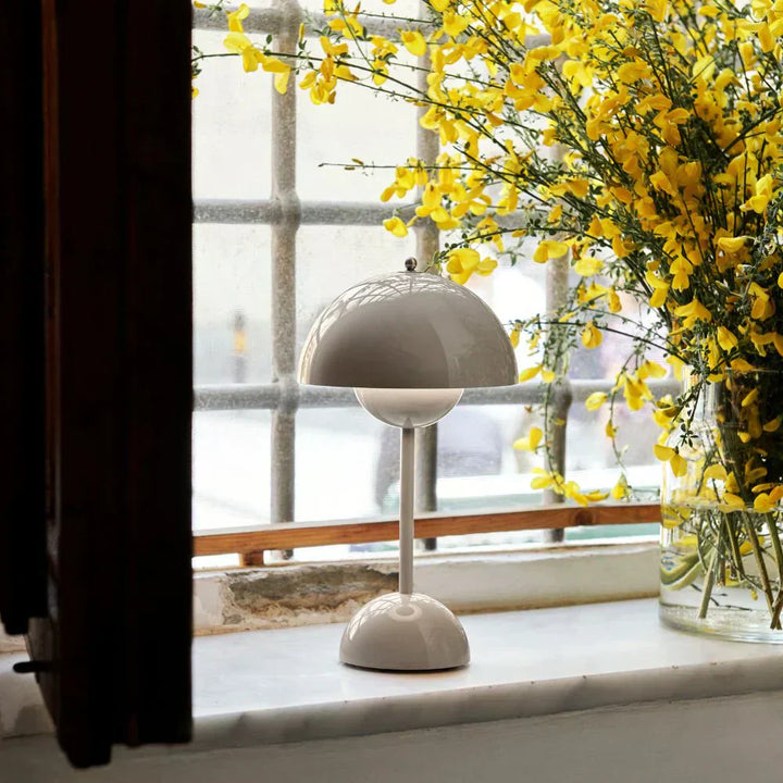 Stornfield | SolarFlare LED Table Lamp – Dimmable Mood Lighting for Living Room & Bedroom | Modern & Energy Efficient