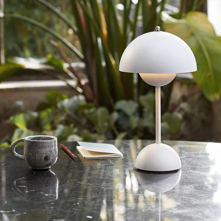 Stornfield | SolarFlare LED Table Lamp – Dimmable Mood Lighting for Living Room & Bedroom | Modern & Energy Efficient