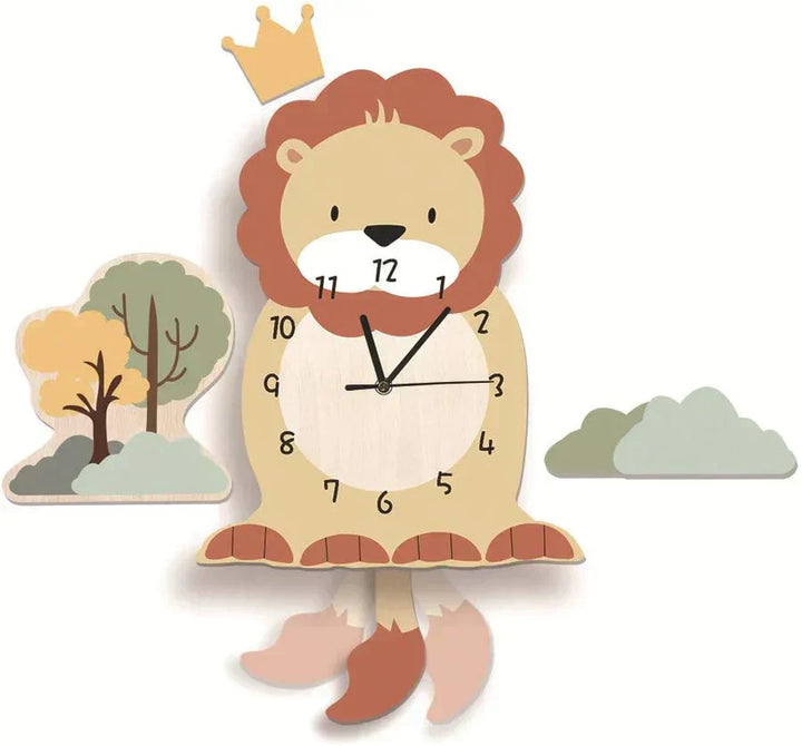 Stornfield | Frendorf – Children's Pendulum Clock with Animal Motifs