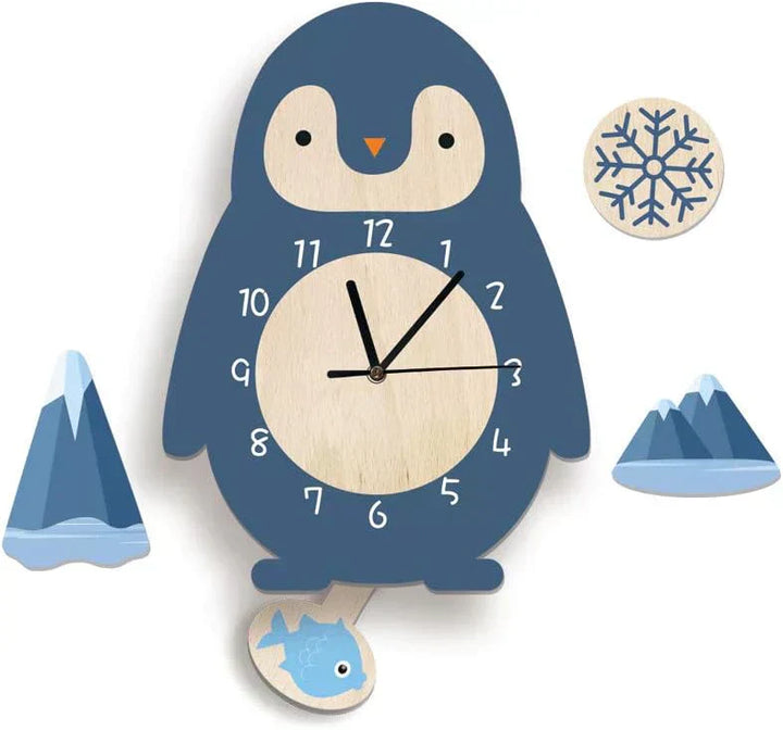 Stornfield | Frendorf – Children's Pendulum Clock with Animal Motifs