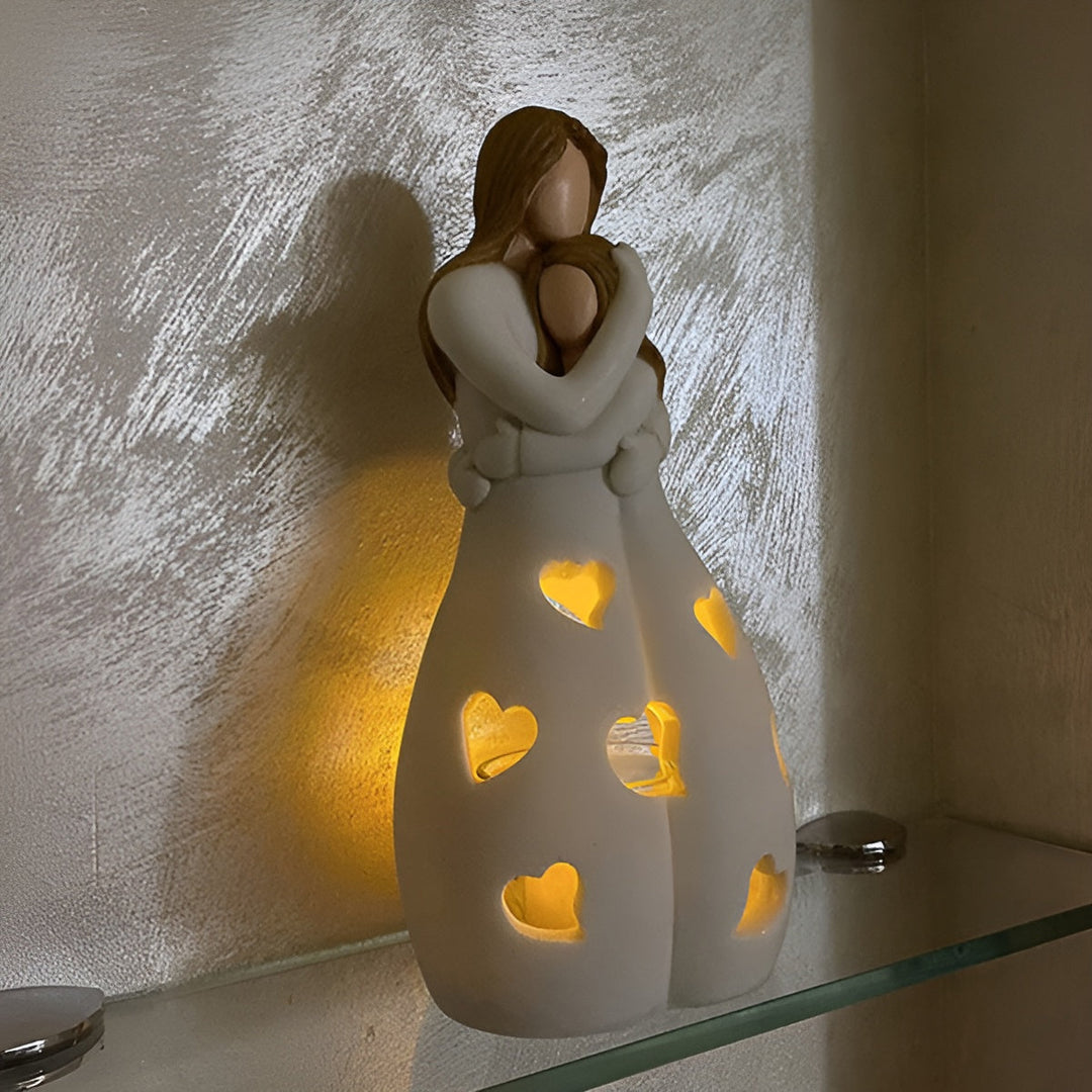 Stornfield | Flamboyant Mother Daughter Candlestick - LoveGlow