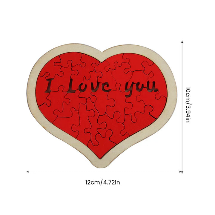 Heart Shape Puzzle|Say I Love You in 100 Languages | Stornfield