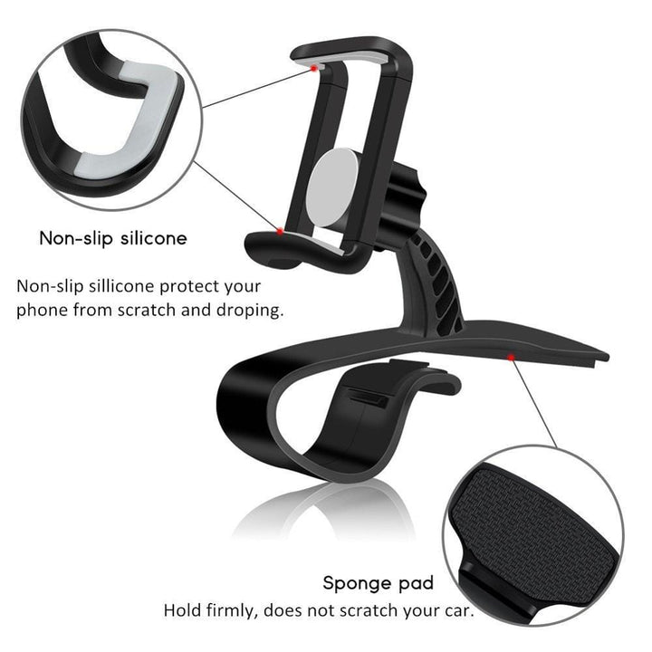 360° Rotatable Car Dashboard Phone Mount | Stornfield