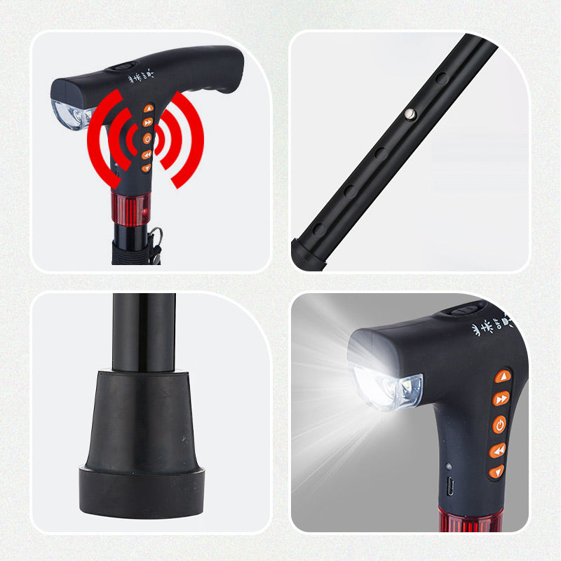 Stornfield | Smart Walking Cane for Seniors with LED Light