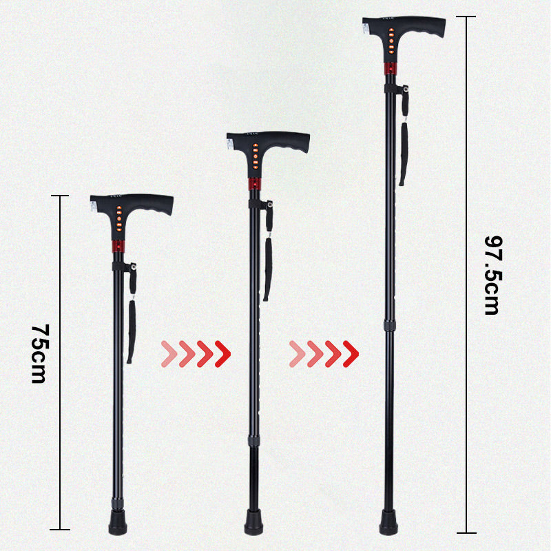 Stornfield | Smart Walking Cane for Seniors with LED Light