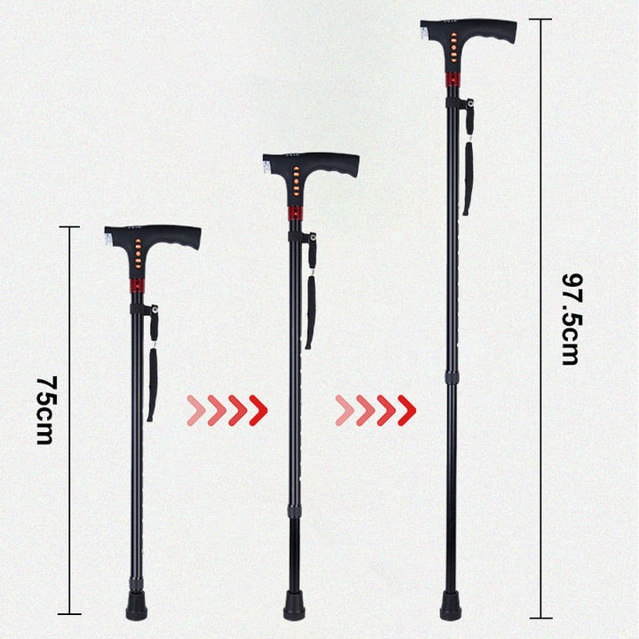Stornfield | Smart Walking Cane for Seniors with LED Light