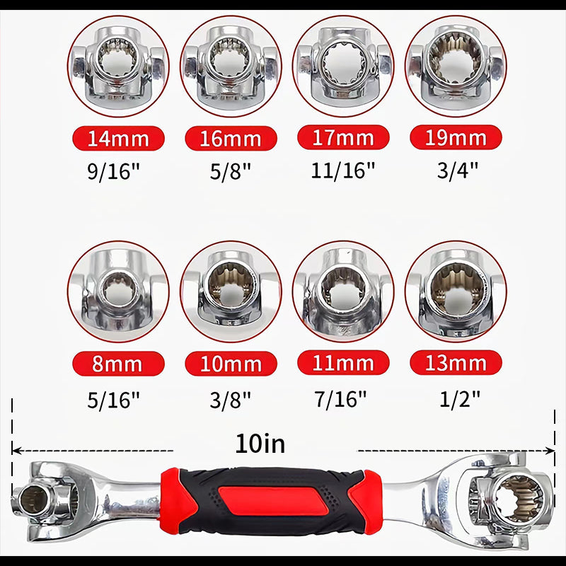 52 in 1 Universal socket wrench | Stornfield