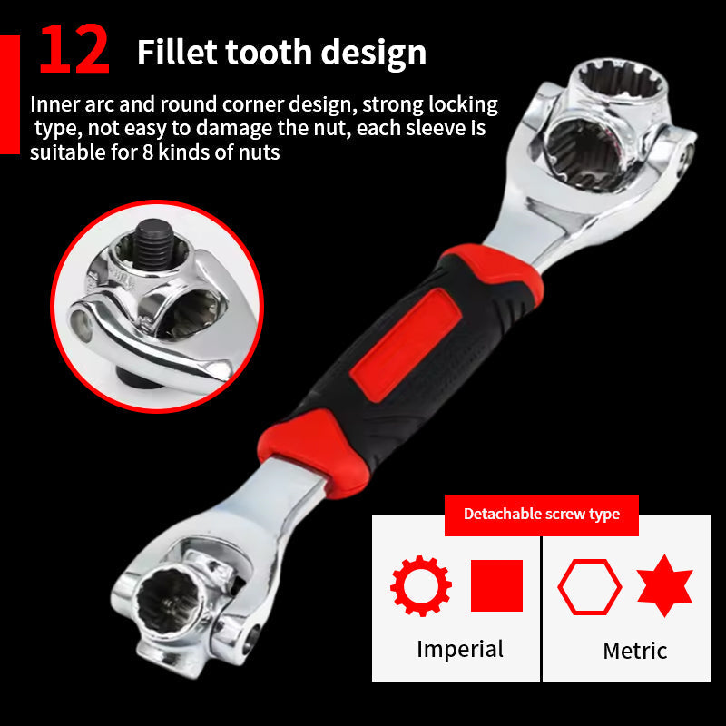 52 in 1 Universal socket wrench | Stornfield