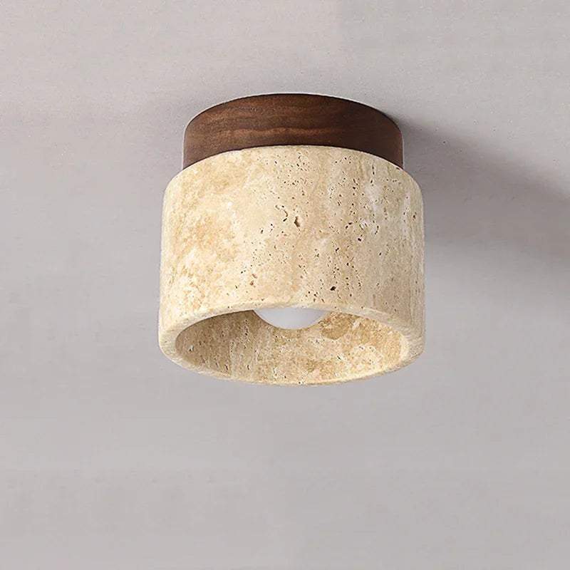 Japanese Creative Cream Style Ceiling Lamp | Stornfield