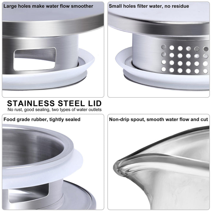 Stornfield | Heat-Resistant Cylindrical Glass Tumbler