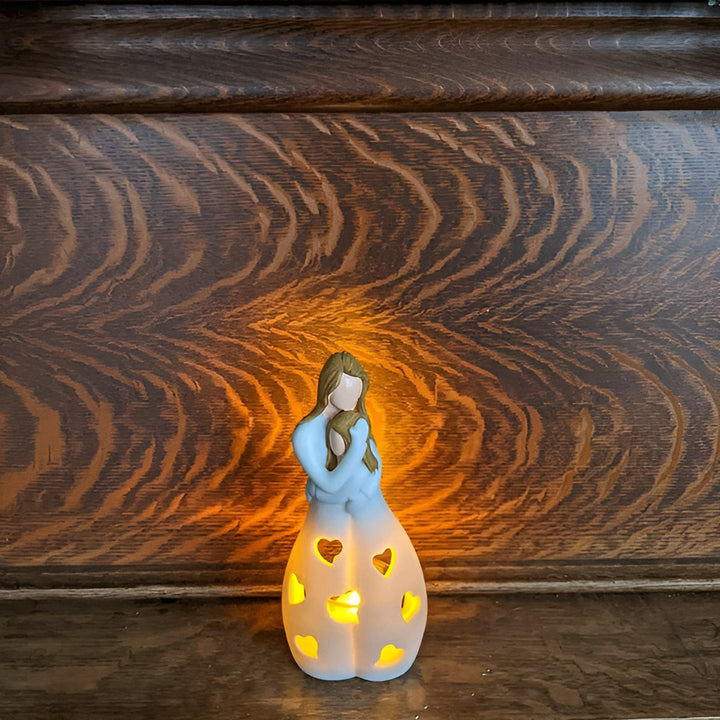 Stornfield | Flamboyant Mother Daughter Candlestick - LoveGlow