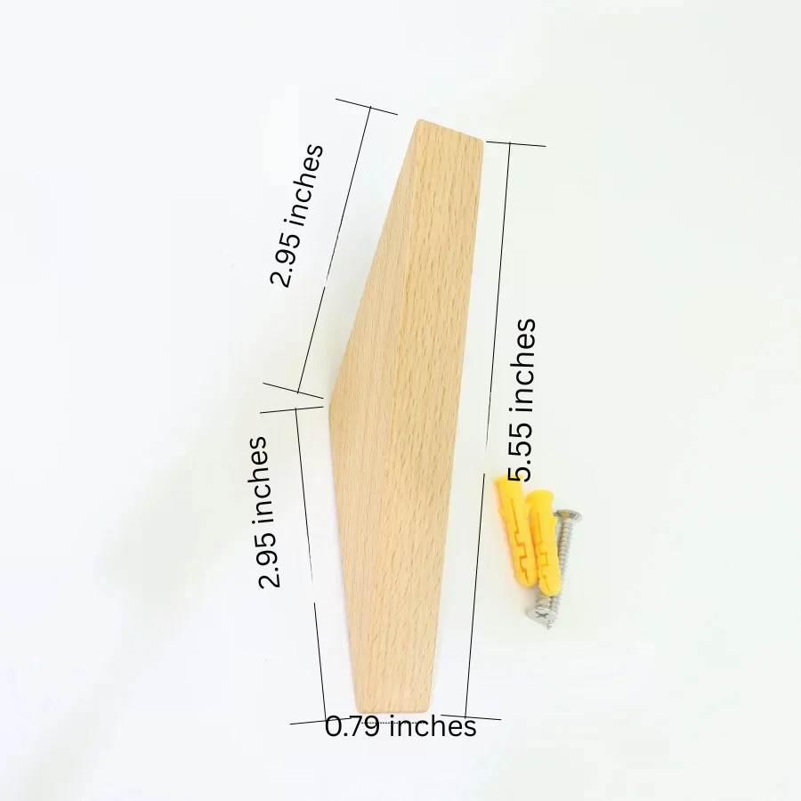 Stornfield | Wooden Coat Hook and Decorative Coat Holder
