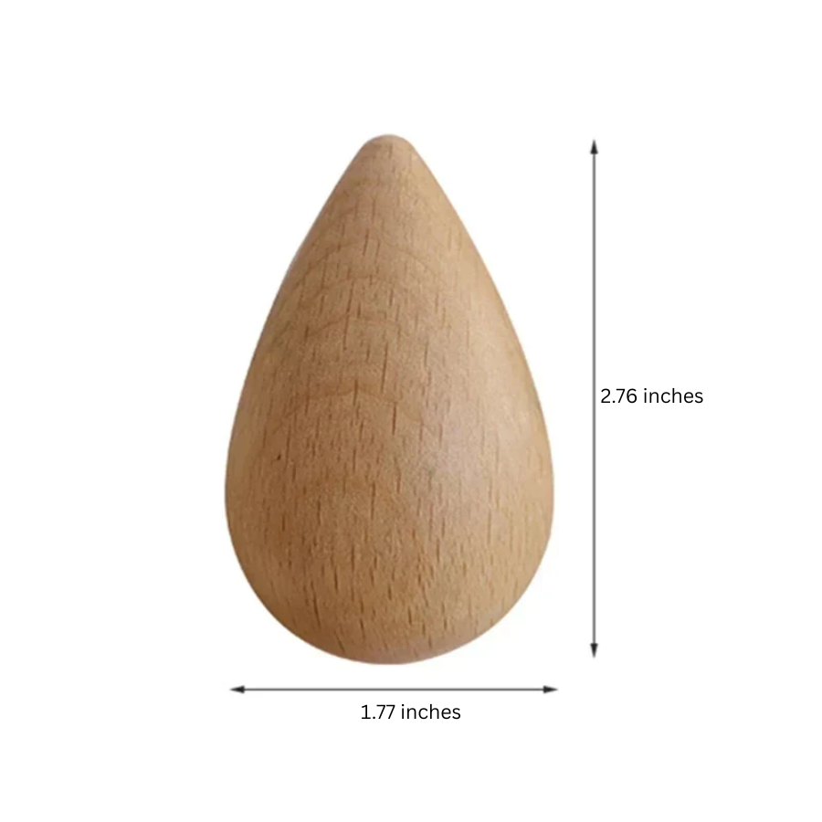 Stornfield | Beech Wood Water Drop Wall Coat Holder