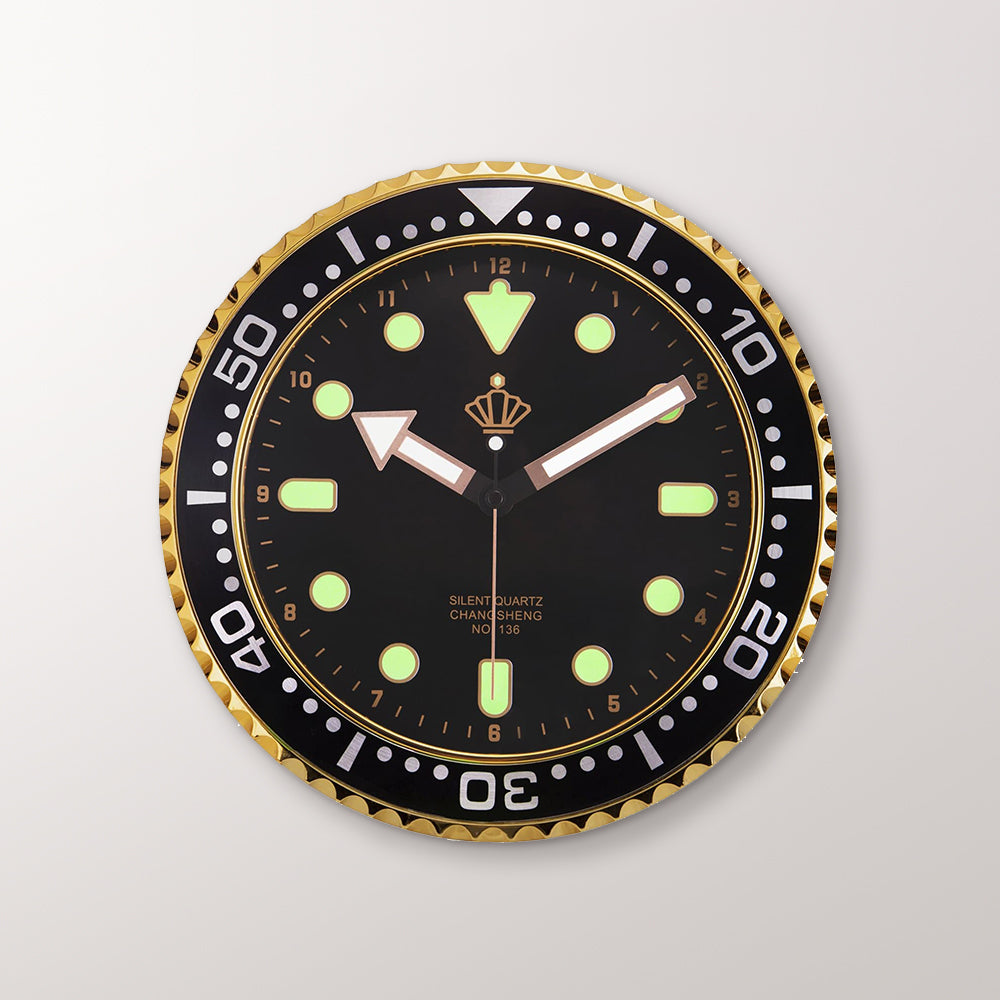 Stornfield | Silent Luminous Wall Clock