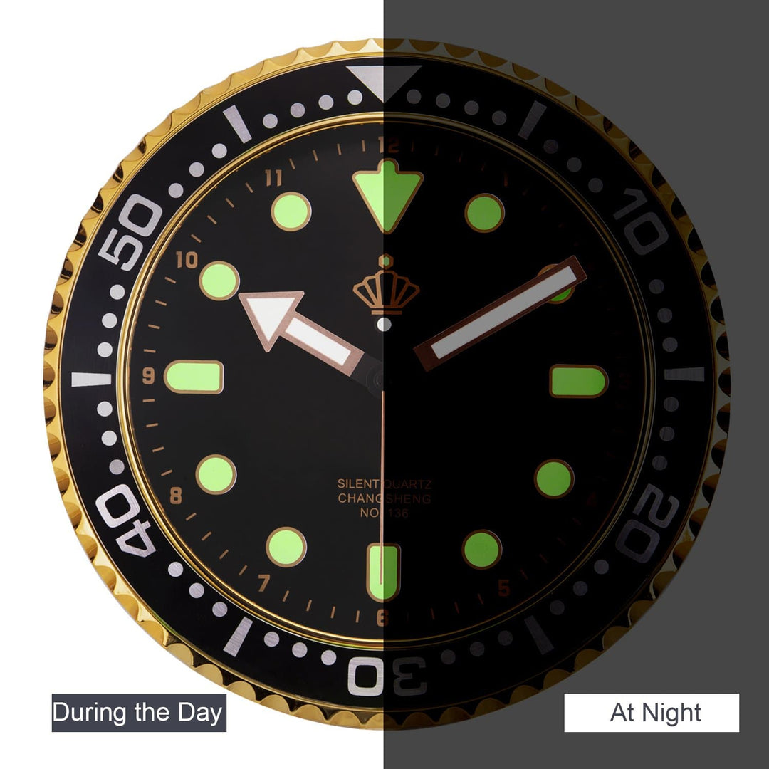 Stornfield | Silent Luminous Wall Clock