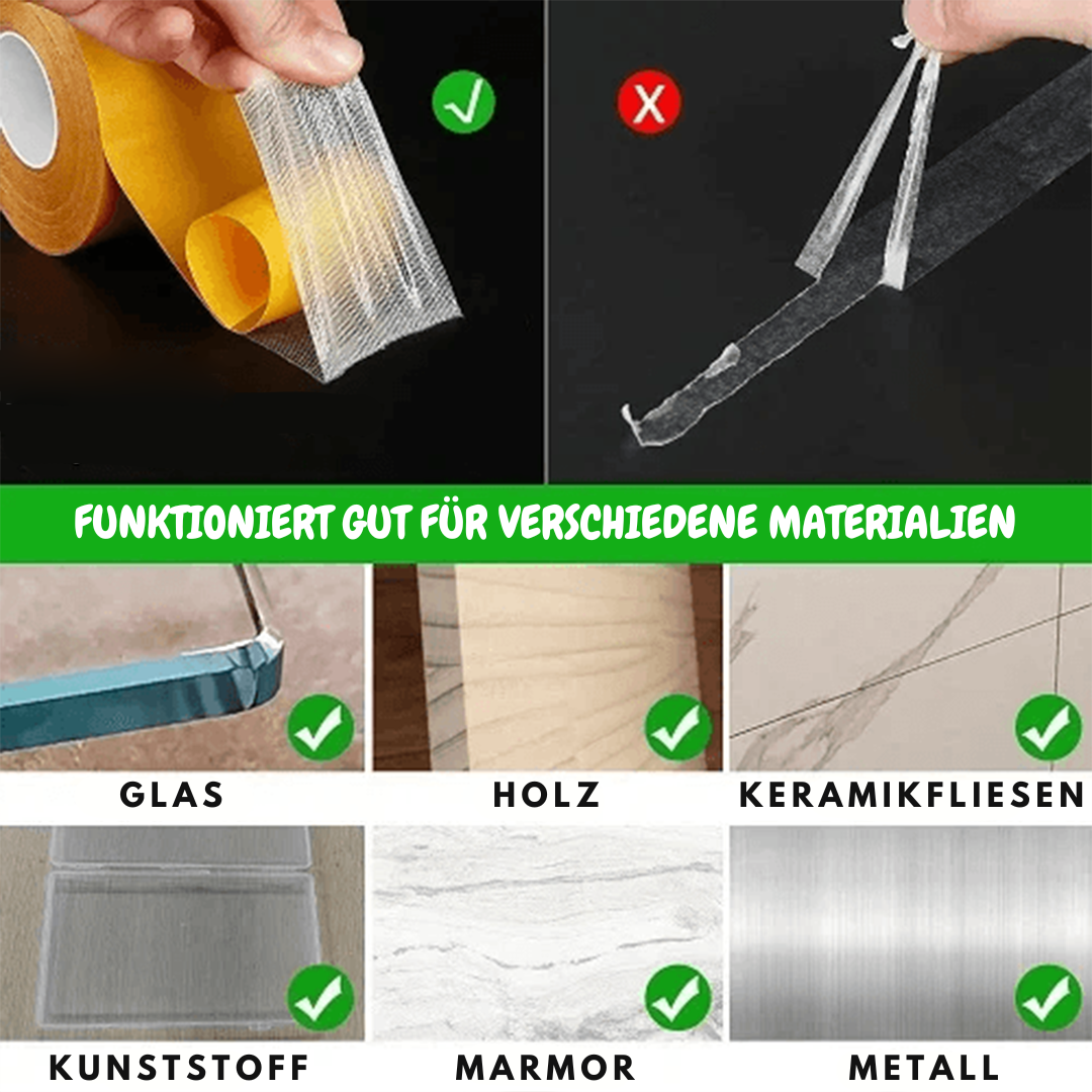 Adhesive resistant clear tape | Stornfield