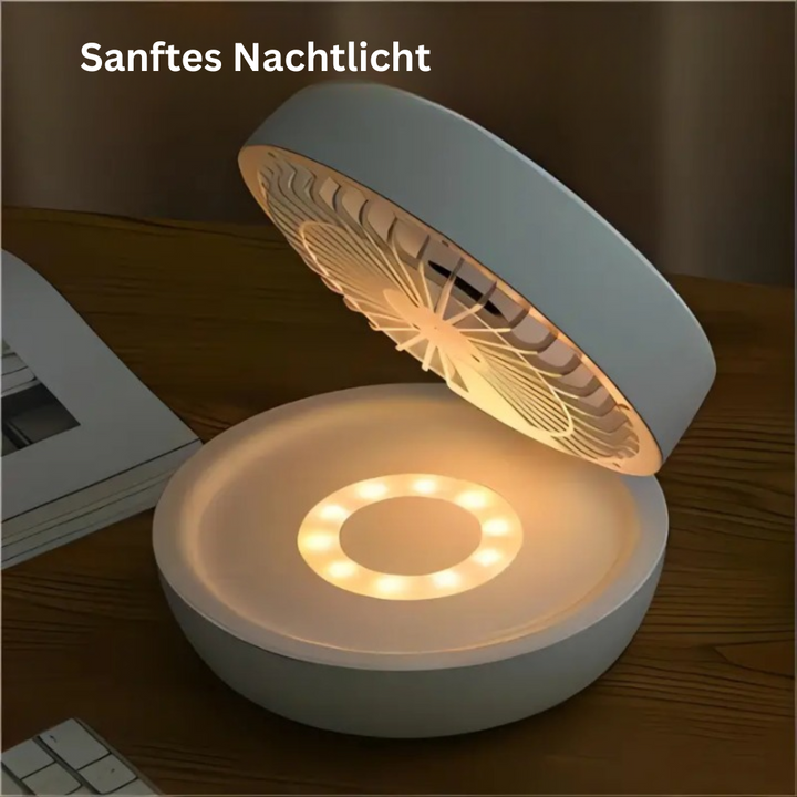Portable Wall Fan | Multifunctional, USB Rechargeable & Whisper Quiet for Home, Office & Outdoor Use | Stornfield