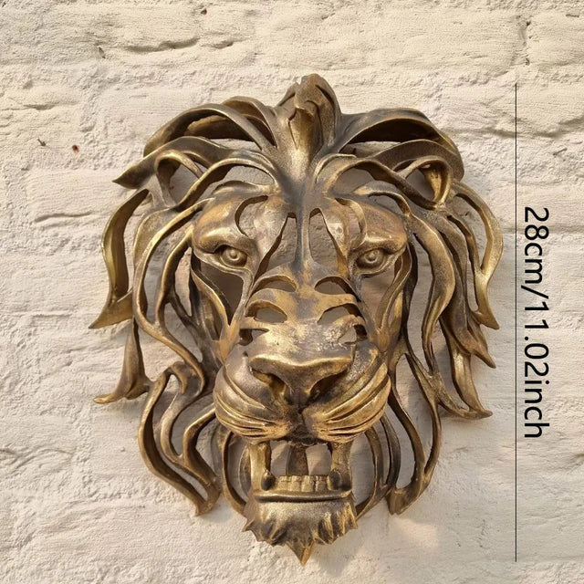 Stornfield | RegalRoar Lion - Lion Head Wall Sculpture