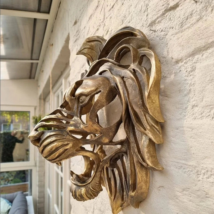 Stornfield | RegalRoar Lion - Lion Head Wall Sculpture