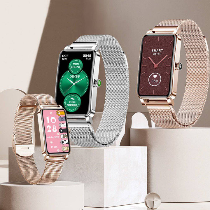 Stornfield | Zelina Women’s Smartwatch – Stylish Fitness Tracker with Heart Rate, Sleep Monitor & Notifications