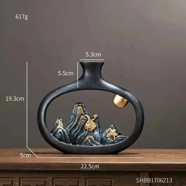 Zen Vase Haven: Your Feng Shui Masterpiece | Stornfield