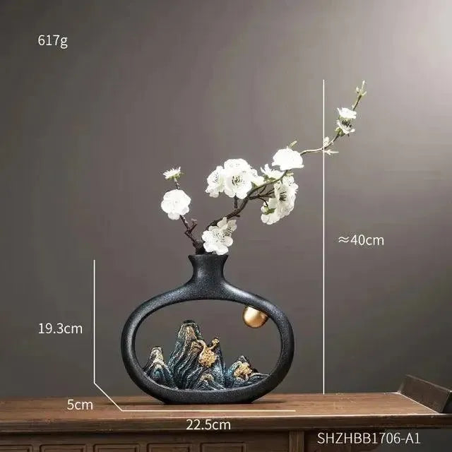 Zen Vase Haven: Your Feng Shui Masterpiece | Stornfield