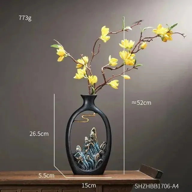 Zen Vase Haven: Your Feng Shui Masterpiece | Stornfield