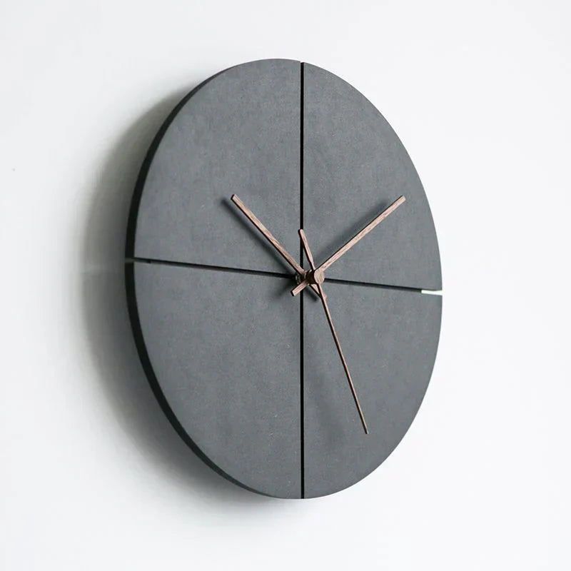 AuraSphere – Minimalist Wall Clock with Silent Quartz Movement | Stornfield