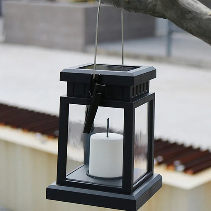 Solar-powered candle lanterns for garden and balcony – Weatherproof, Decorative LED lighting | Stornfield