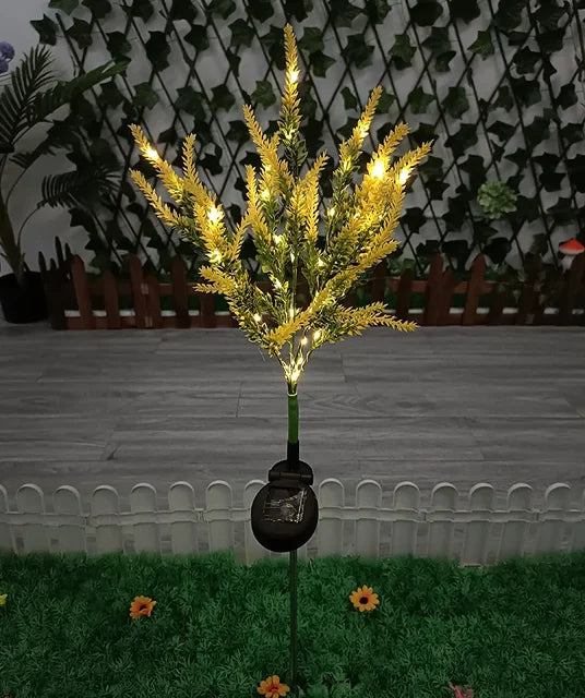 Solar LED Garden Flower Lights - Decorative Lavender Outdoor Lights for Garden and Terrace, waterproof, energy-efficient | Stornfield