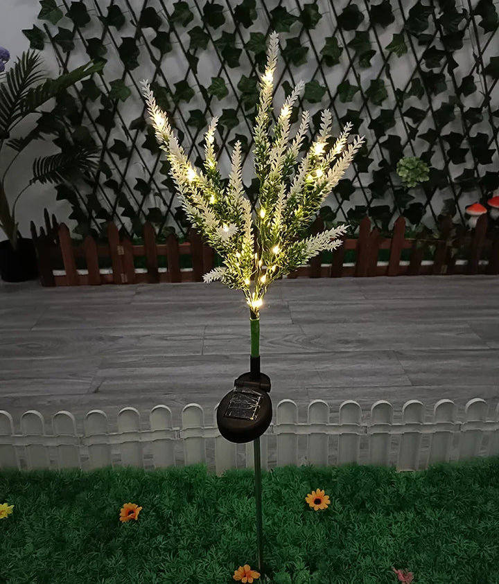 Solar LED Garden Flower Lights - Decorative Lavender Outdoor Lights for Garden and Terrace, waterproof, energy-efficient | Stornfield
