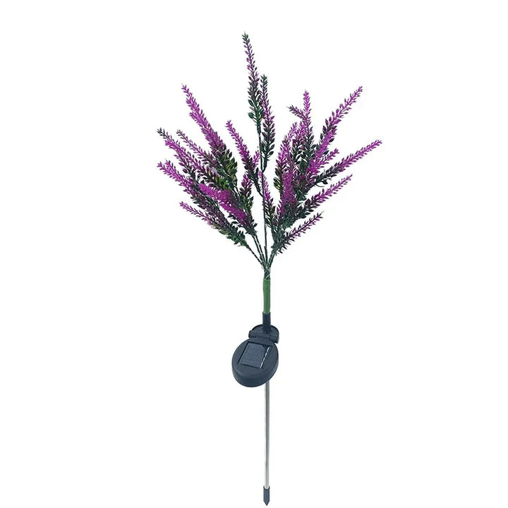Solar LED Garden Flower Lights - Decorative Lavender Outdoor Lights for Garden and Terrace, waterproof, energy-efficient | Stornfield