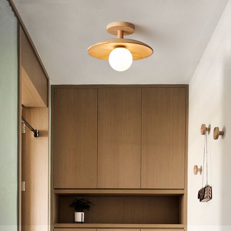 Stylish Japanese Ceiling Lamp - ZenGlow | Stornfield