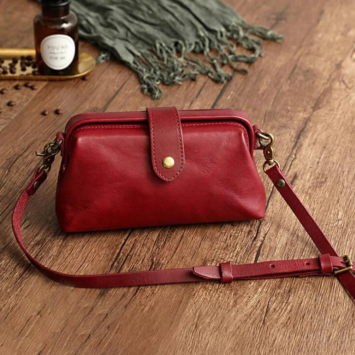 Norvella Shoulder Bag of Structured Imitation Leather for Women | Stornfield