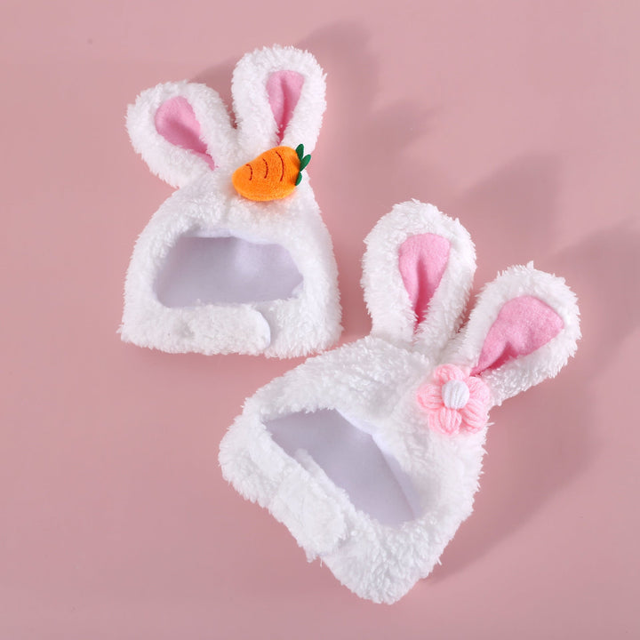 Plush Cartoon Pet Hat with Cat, Dog, and Bunny Ears | Stornfield
