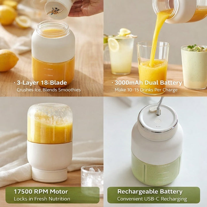 Portable Ice Crushing Blender Stornfield