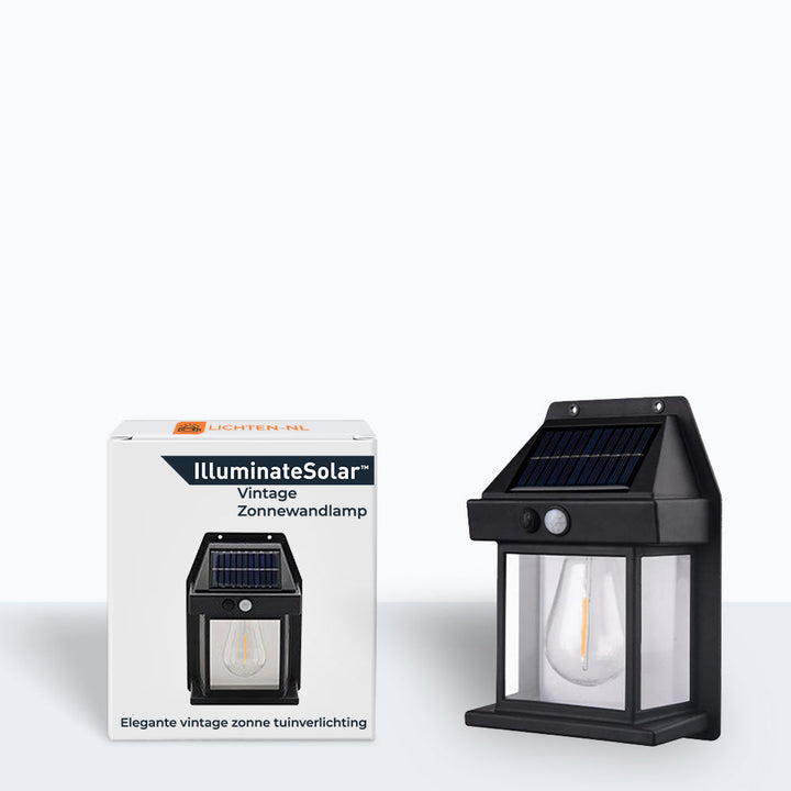 Retro Solar Outdoor Light with Motion Sensor | Stornfield