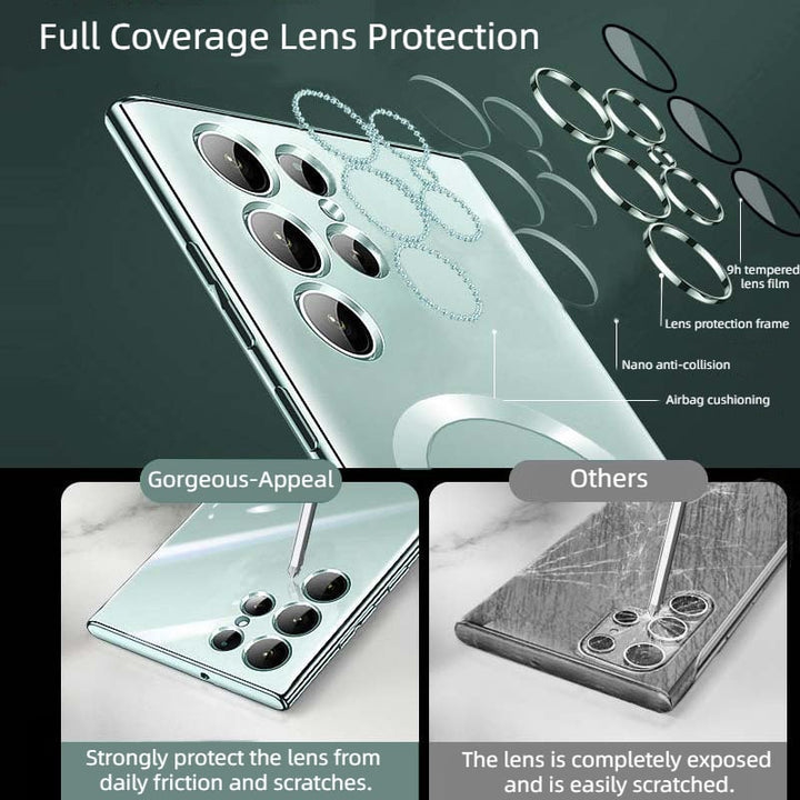 Stornfield | Luxury Transparent Magnetic Cover for Samsung