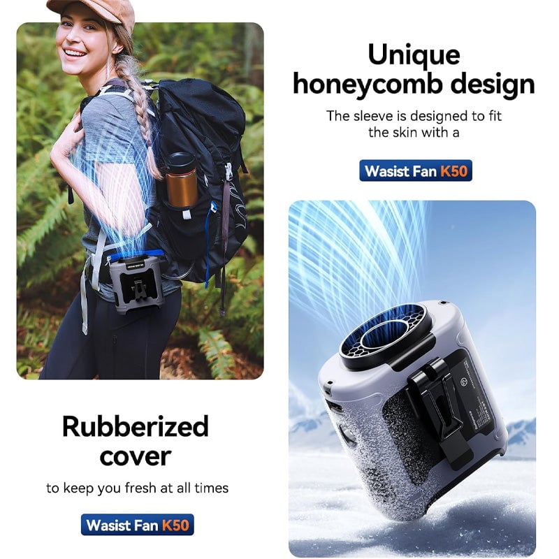 AirBelt Hands-free Belt Fan USB | Stornfield