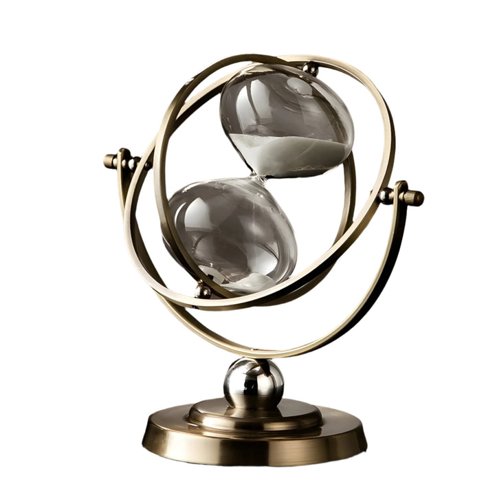 Elegant hourglass with soothing sand flow and Stornfield style
