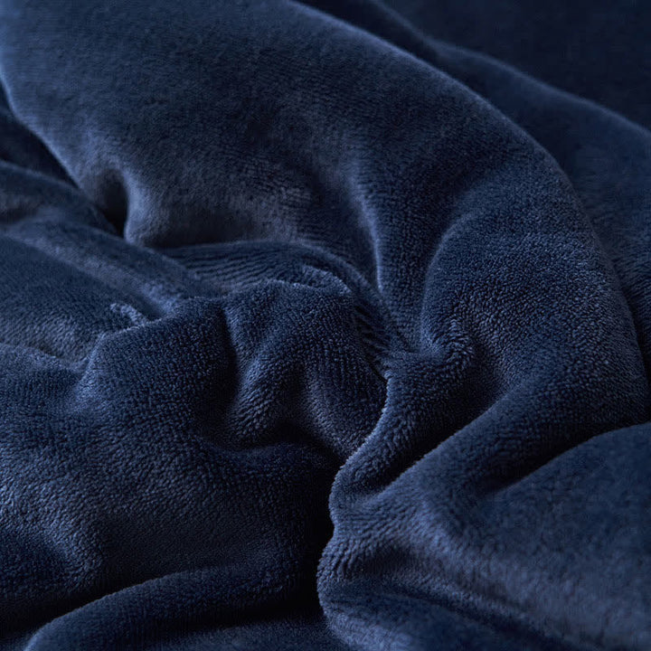 Stornfield | Couverture en velours épais double face en cube