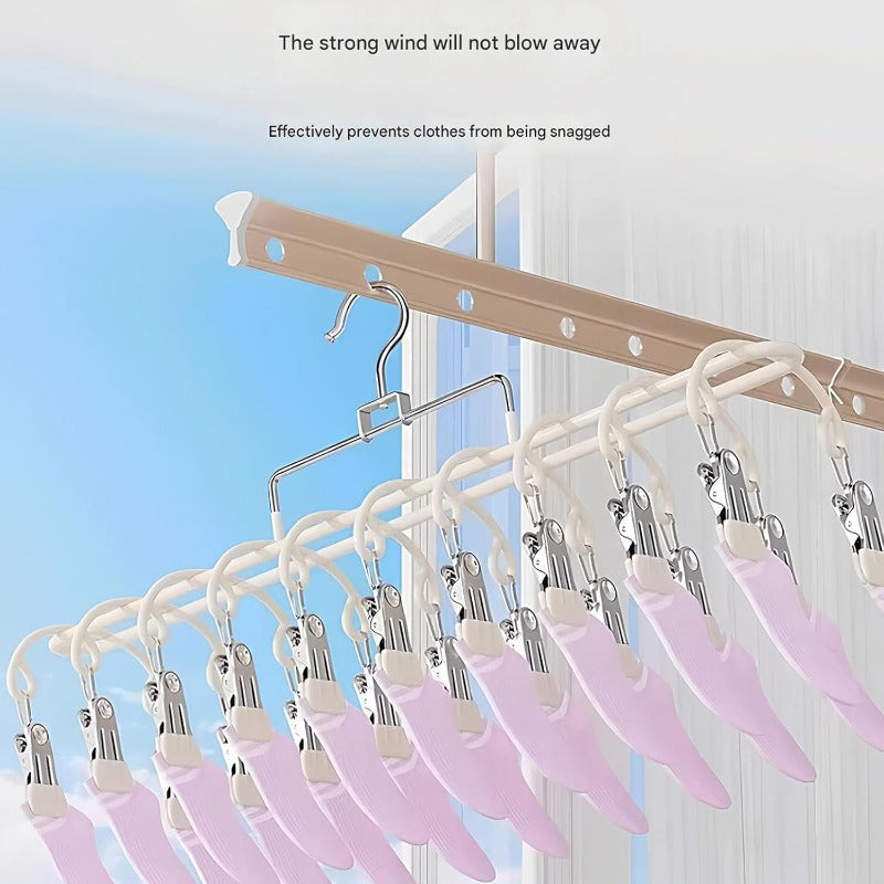 Compact 20-Clip Drying Rack Stornfield