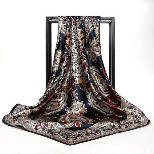 Stornfield | Large Square Scarf Silk ScarfSimulation Versatile Scarf Scarf