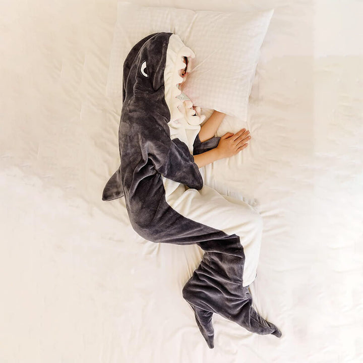 Plush Shark Blanket Hoodie – Comfortable Wearable Blanket | Stornfield