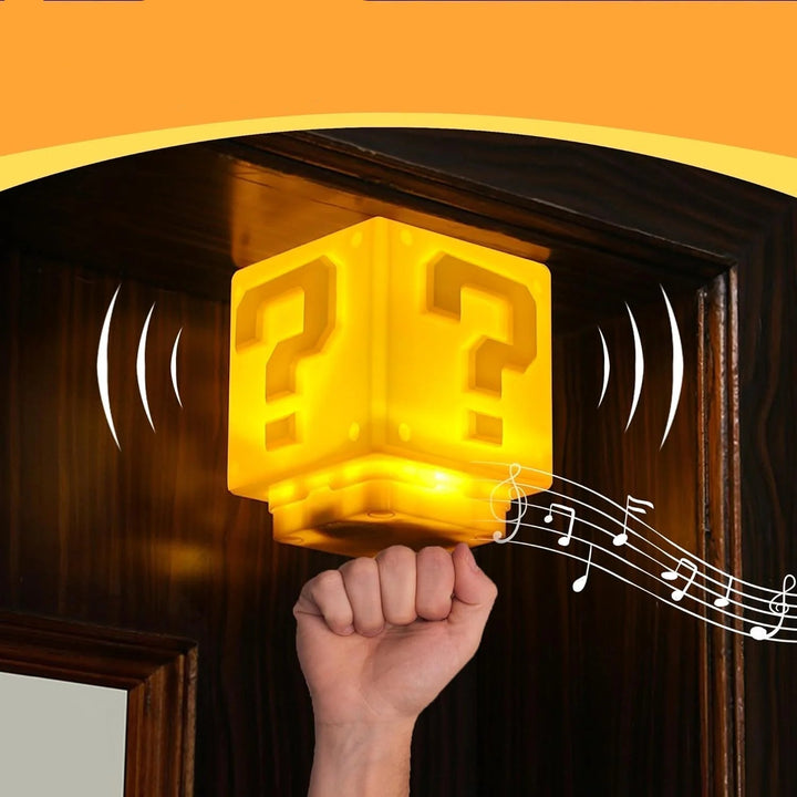 Stornfield Super Mario-inspired Gaming Decor - Power-Up Block Night Light